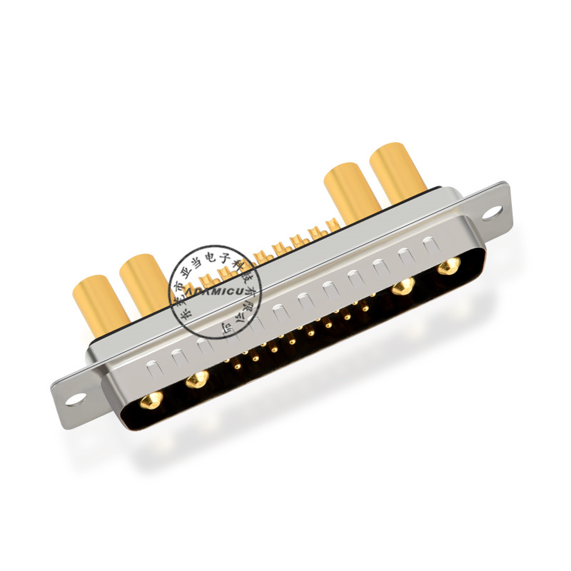 professional fanufacturer of high power D-SUB 21W4 male solder type connector