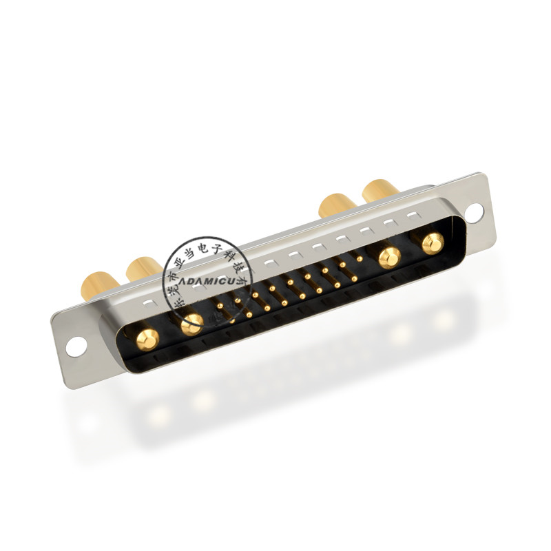 professional fanufacturer of high power D-SUB 21W4 male solder type connector