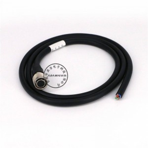 12 pin circular cable connector for  industrial camera