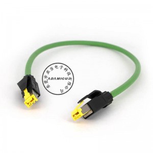 Network cable supplies Harting RJ45 connector Ethernet network cable